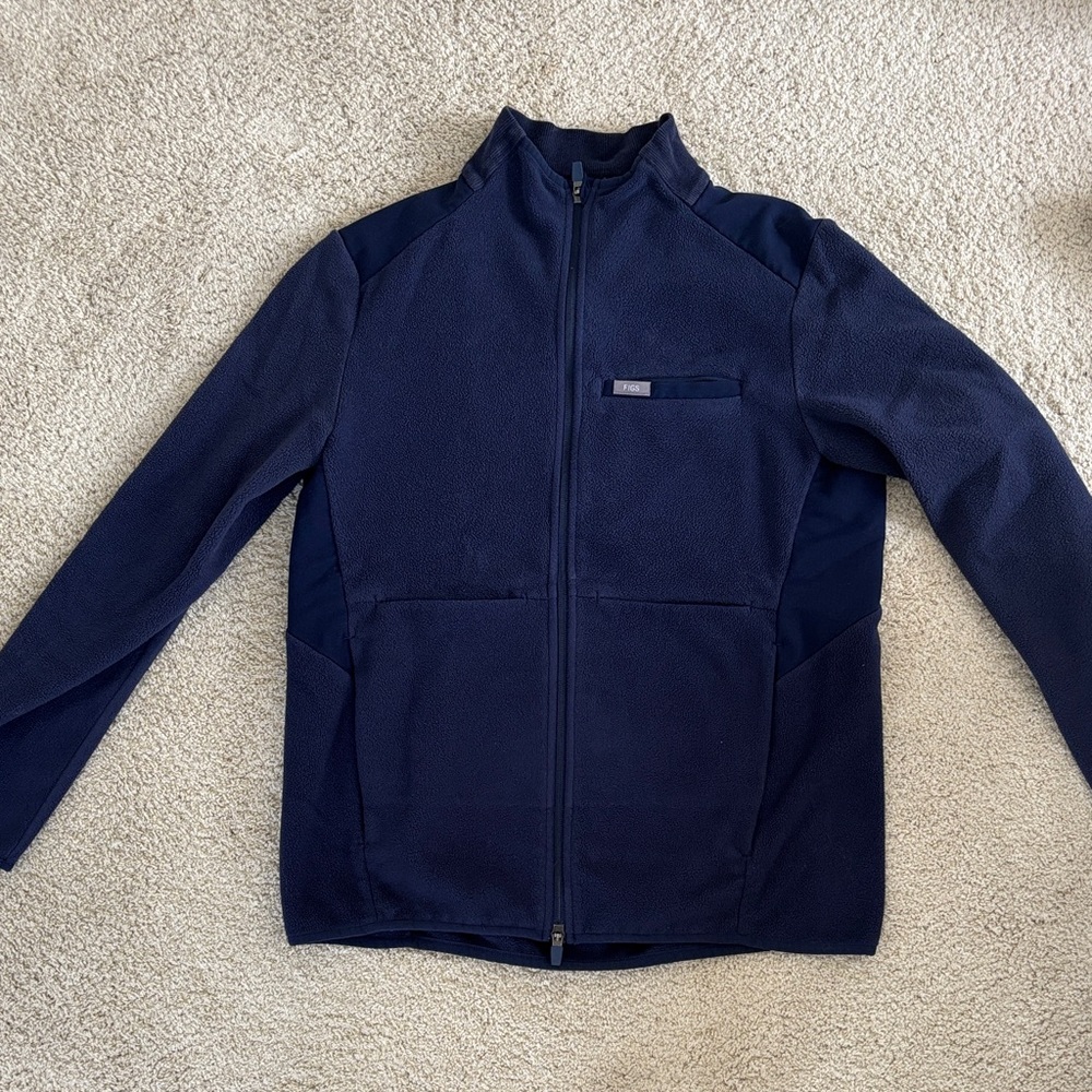 Figs Navy Blue Women's Jacket